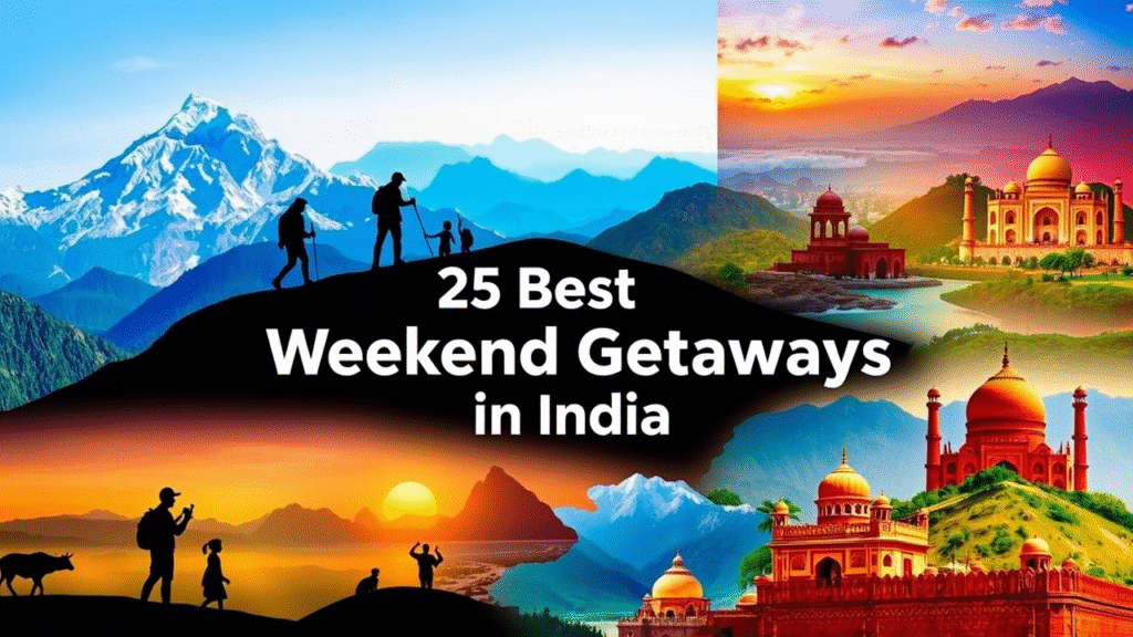25 Best Weekend Getaways in India