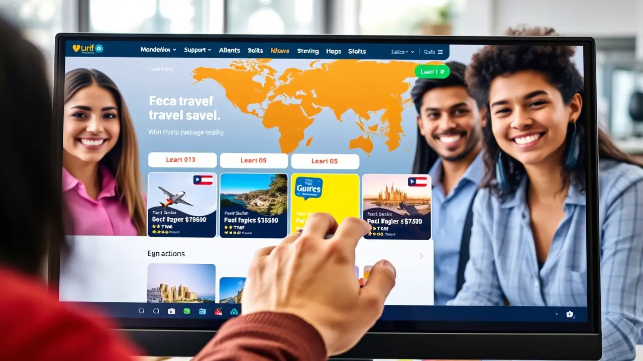 travel packages and booking